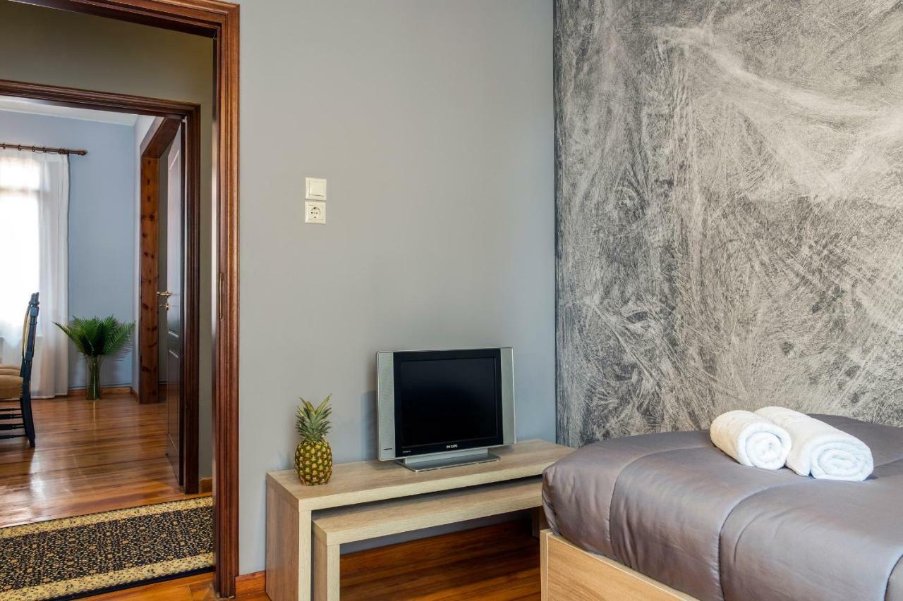Casa D'Aquila Apartman Hriszí Aktí Haniá Kültér fotó