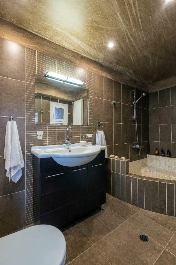 Casa D'Aquila Apartman Hriszí Aktí Haniá Kültér fotó