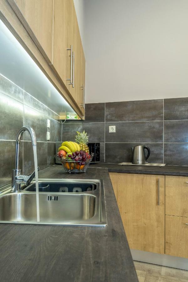 Casa D'Aquila Apartman Hriszí Aktí Haniá Kültér fotó