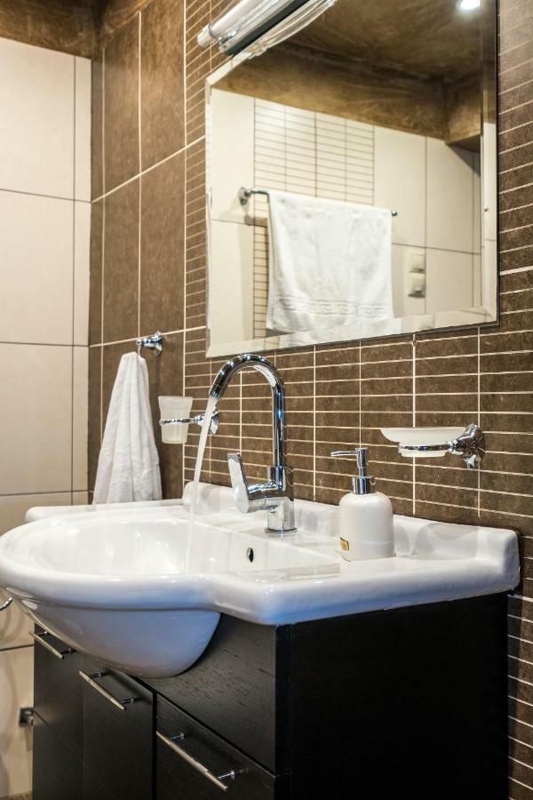 Casa D'Aquila Apartman Hriszí Aktí Haniá Kültér fotó