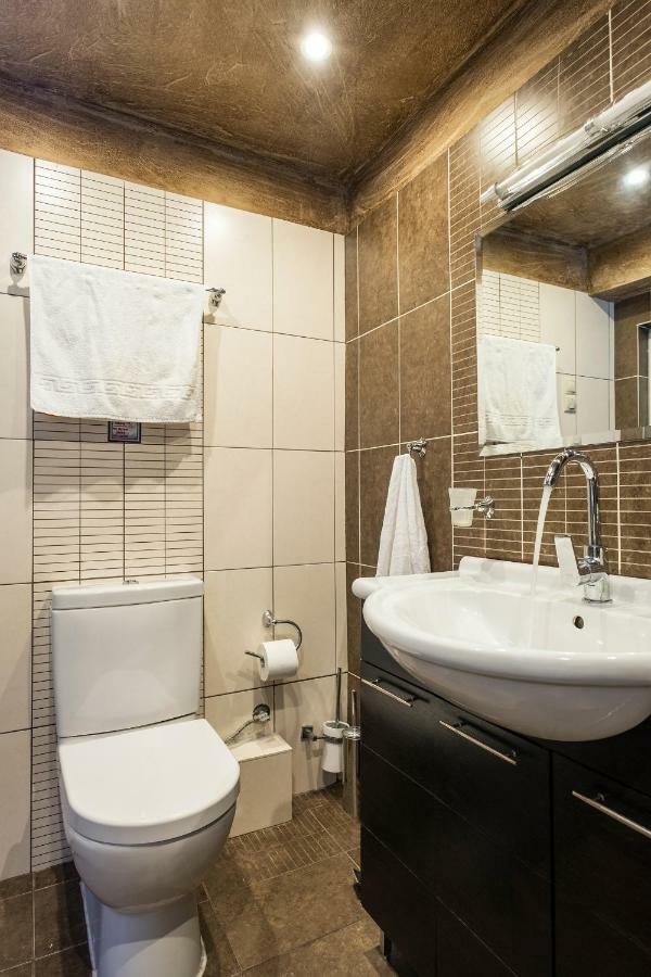 Casa D'Aquila Apartman Hriszí Aktí Haniá Kültér fotó